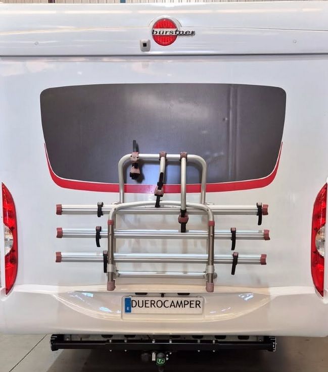 Instalación de enganche y extensiones de chasis homologados en autocaravana Bürstner por Duero Camper
