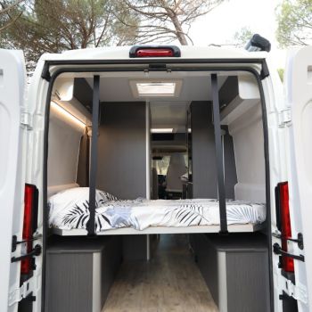 sistema de cama furgoneta camperizada duero camper valladolid