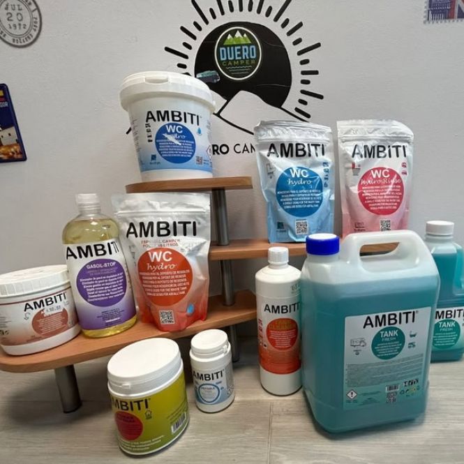 Químicos de WC para caravanas y furgonetas camperizadas